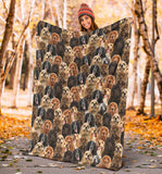 English Cocker Spaniel 2 Full Face Blanket