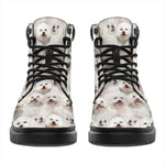 Bichon Frise Full Face All-Season Boots