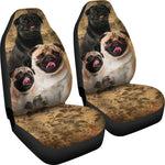 Pug - Car Seat Covers