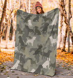 Beagle Camo Blanket