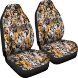 Saluki Full Face Car Seat Covers