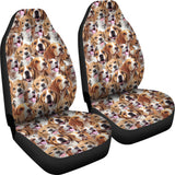 Beagle Full Face Car Seat Covers