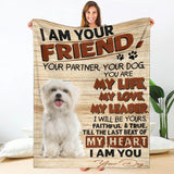 Maltese-My Love Blanket