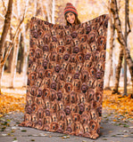 Irish Setter Full Face Blanket