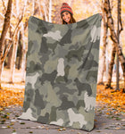 Landseer Camo Blanket