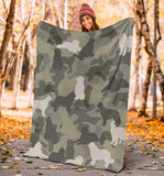 Landseer Camo Blanket