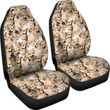 Welsh Corgi Full Face Car Seat Covers