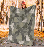 Bichon Frise Camo Blanket