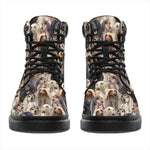 Afghan Hound Full Face All-Season Boots