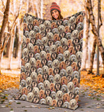 Otterhound Full Face Blanket