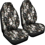 Tibetan Terrier Full Face Car Seat Covers