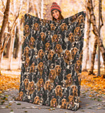 English Cocker Spaniel 1 Full Face Blanket