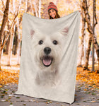 Maltese Face Hair Blanket