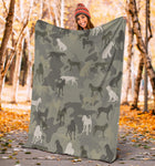 Ariegeois Camo Blanket