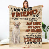 Labrador Retriever-My Love Blanket