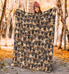 English Mastiff Full Face Blanket