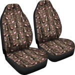 Flat Coated Retriever Full Face Car Seat Covers