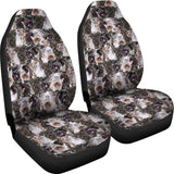 Cesky Terrier Full Face Car Seat Covers