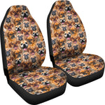 Puggle Full Face Car Seat Covers