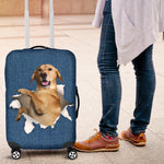 Labrador Retriever Torn Paper Luggage Covers