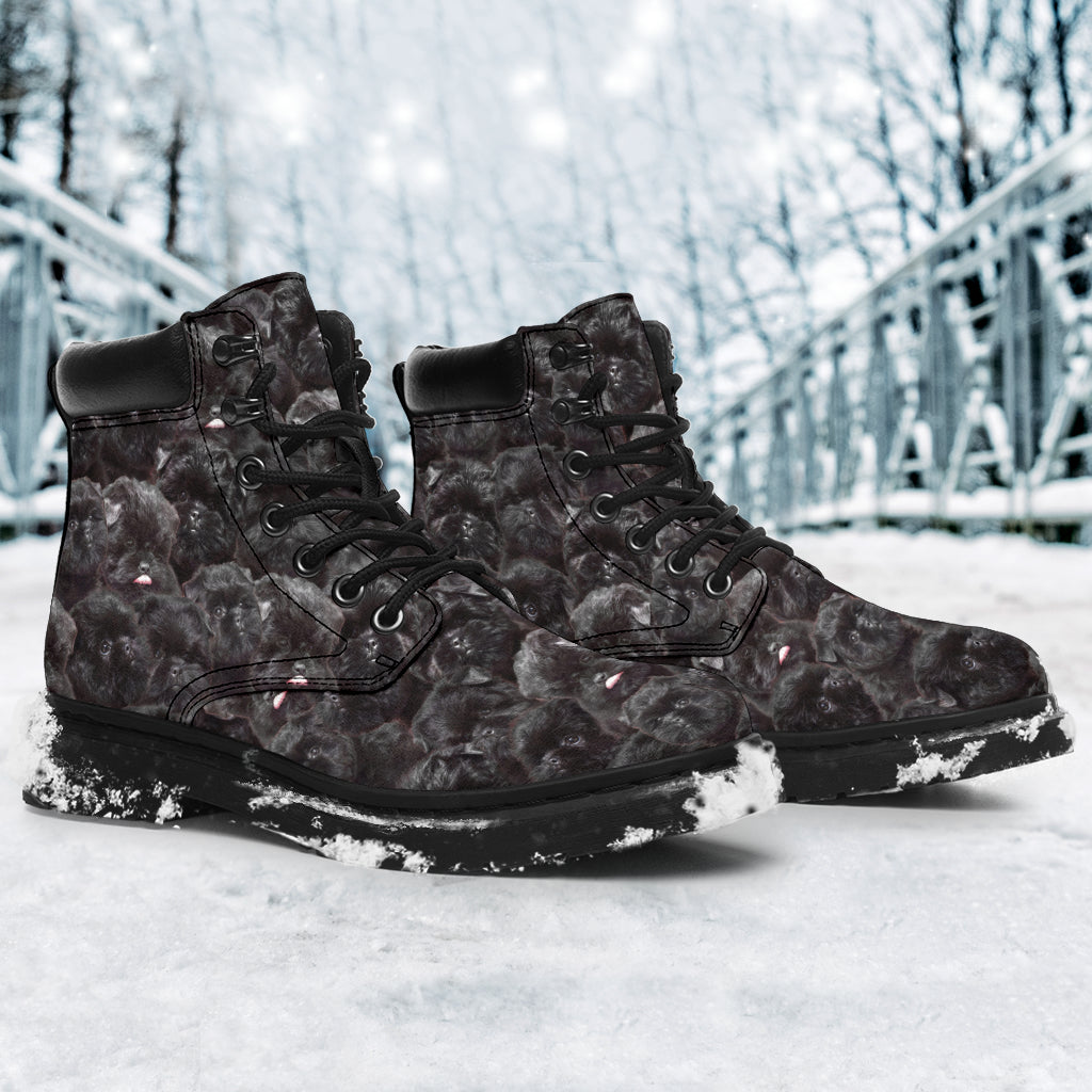 Affenpinscher Full Face All-Season Boots