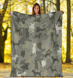 Portuguese Podengo Camo Blanket