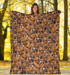 Rhodesian Ridgeback Full Face Blanket