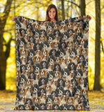 Cavalier King Charles Spaniel Full Face Blanket