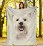 Maltese Face Hair Blanket