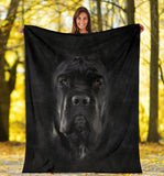 Cane Corso Face Hair Blanket