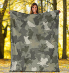 Papillon Camo Blanket