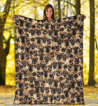 English Mastiff Full Face Blanket