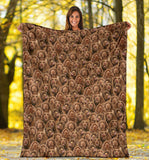 Sussex Spaniel Full Face Blanket