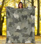 Schapendoes Camo Blanket