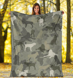 Bloodhound Camo Blanket