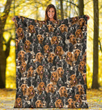 English Cocker Spaniel 1 Full Face Blanket