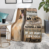 AfghanHound-Your Partner Blanket