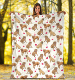 Boerboel Heart Blanket