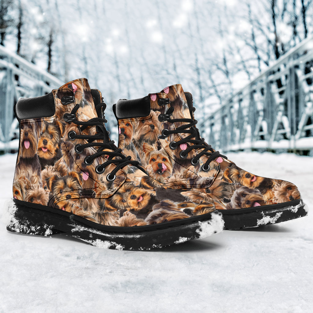 Yorkshire Terrier Full Face All-Season Boots