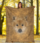 Eurasier Face Hair Blanket