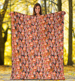 Chicken Full Face Blanket