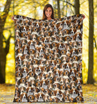 Treeing Walker Coonhound Full Face Blanket