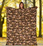 Chesapeake Bay Retriever Full Face Blanket