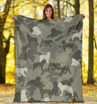 Lagotto Romagnolo Camo Blanket