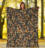 Dutch Shepherd Full Face Blanket