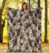 Afghan Hound Full Face Blanket