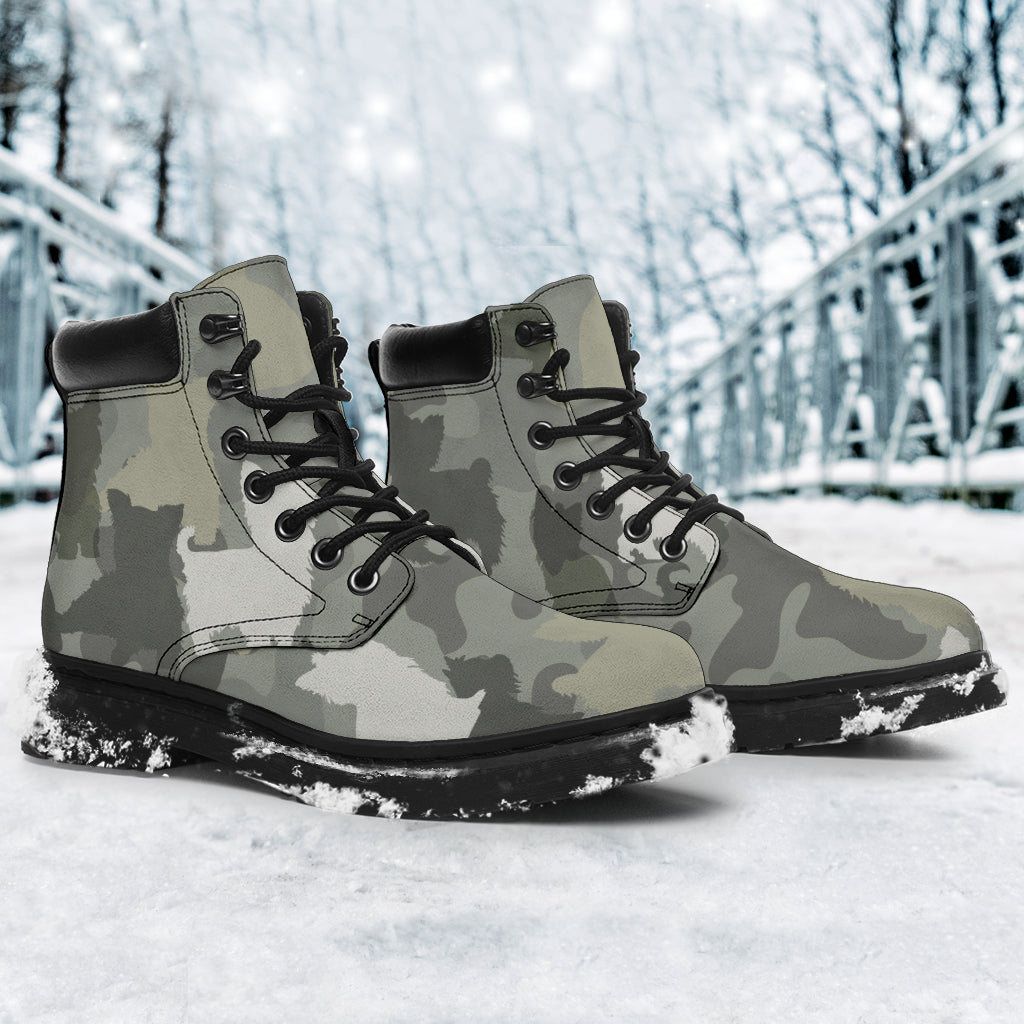 Yorkshire Terrier Camo All-Season Boots