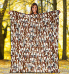 Ibizan Hound Full Face Blanket