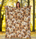 Chow Chow Full Face Blanket