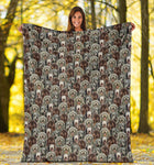 Drentse Patrijshond Full Face Blanket